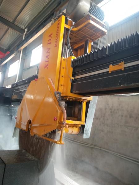 Quality Middle Block Stone Cutting Bridge Saw Cutting Machine With High Efficiency for sale
