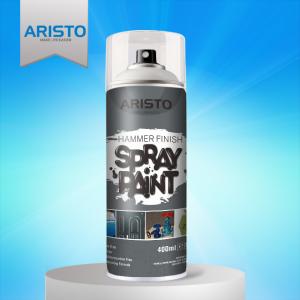 China Hammer Finish Acrylic Spray Paint Silver / Black / Blue Colors Aristo Liquid Coating on sale