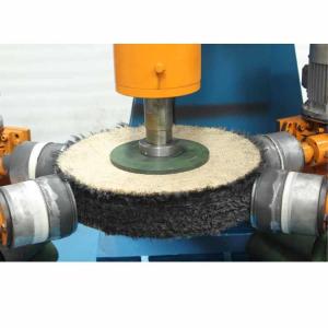 China Automatic Stainless Steel Pot Polishing Machine Four Stations on sale