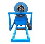 Full Automatic Pipe Bending Machine / Decoiler Uncoiler Machine High Speed 5T