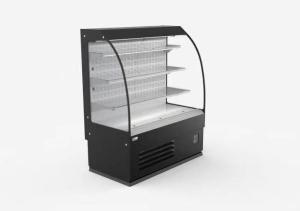 Vertical Multideck Display Fridge Semi Open Chiller Air Cooling R404a/R290 Refrigerant