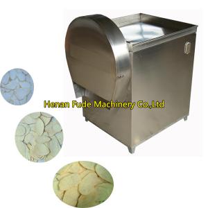 China areca taro slice cutting machine, sweet potato oblique slicer on sale