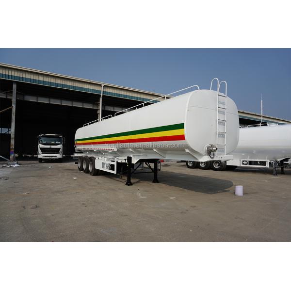 Heavy Duty 36000 Litres Fuel Tanker Semi Trailer Tri Axle Oil Tanker Semi Trailer