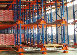 China Radio Controlled Warehouse Metal Storage Racks System Optional Dimension on sale