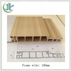 China Wood Composite Retardant WPC Door Frame Fire Rated Bathroom Use on sale