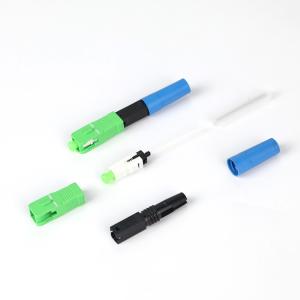 China Fiber Optic Connector Optical Connector Fiber Optic Equipment Fast Connector SC/FC/LC UPC APC Quick Assembly Connector on sale