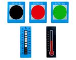 Customized Temperature Measuring Irreversible High Temperature Sensitive Labels