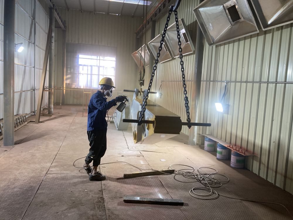 Excavator extension arm for foundation pit, caisson, basement excavation