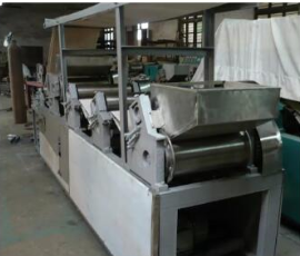 Fuel Oil 28.5kw 50kg/H Vegetable Biscuit Production Line