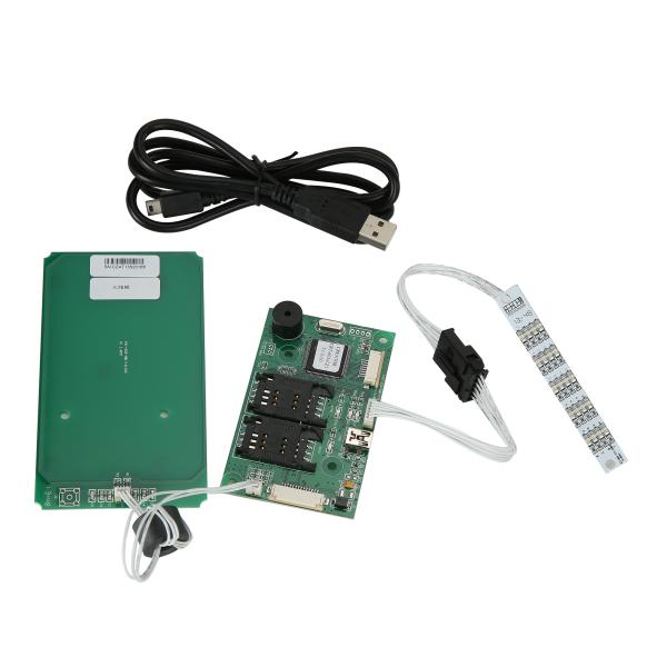 Quality RFID USB Smart Card Reader Writer For TWO SAM Cards , Contactless RF Card Reader for sale