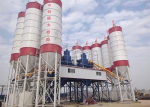 90m3/H HZS90 Concrete Batching Plant Dry Automatic Control System