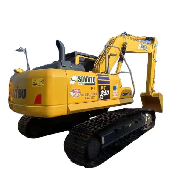 Quality Used Komatsu PC240LC Excavator, 9982mm Max Digging Height, 6917mm Depth for sale