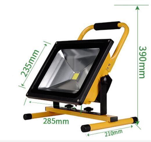 Mini Rechargeable Modular LED Flood Light 4000lm Waterproof 2 Years Warranty