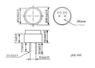 Quality 10Vrms 40KHZ Ultrasonic Parking Sensor Open Structure High Sensitivity for sale