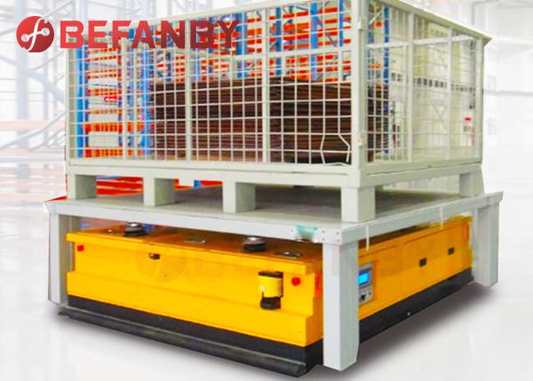 Quality Production Line Intelligent Rgv Automatic Rail Trolley PLC Programmed for sale