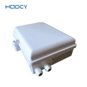 Buy cheap 1*16 Fiber Network Distribution Box , 24 Core CTO FTTH Fiber Optic Termination Box product