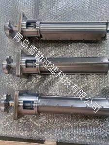 Buy cheap External Scraping Ink Filtration SS316L Manual Slit Filter product