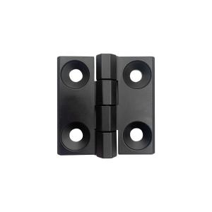 Zinc Alloy Black Heavy Duty Hinges 40*40mm For Casting Cabinet