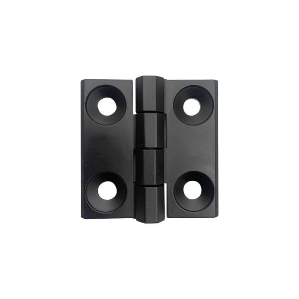 Quality Zinc Alloy Black Heavy Duty Hinges 40*40mm For Casting Cabinet for sale