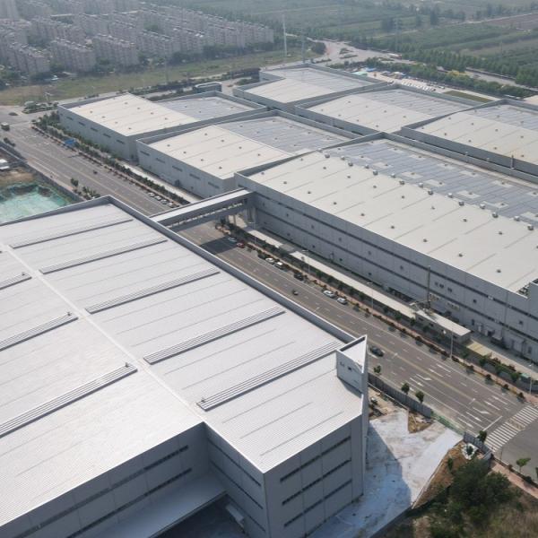 Quality Large Span Steel Structure Building Portal Frame Prefab Light Gauge Steel Construction for sale