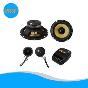 Fiberglass Cone 89dB 2 Way Component SPL Car Speakers