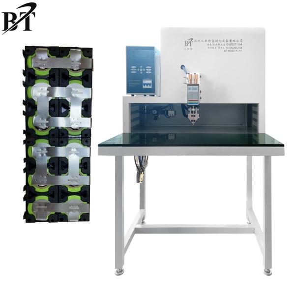 Quality LCD Display Lithium Battery Making Machine 5000A DC Spot Welder for sale