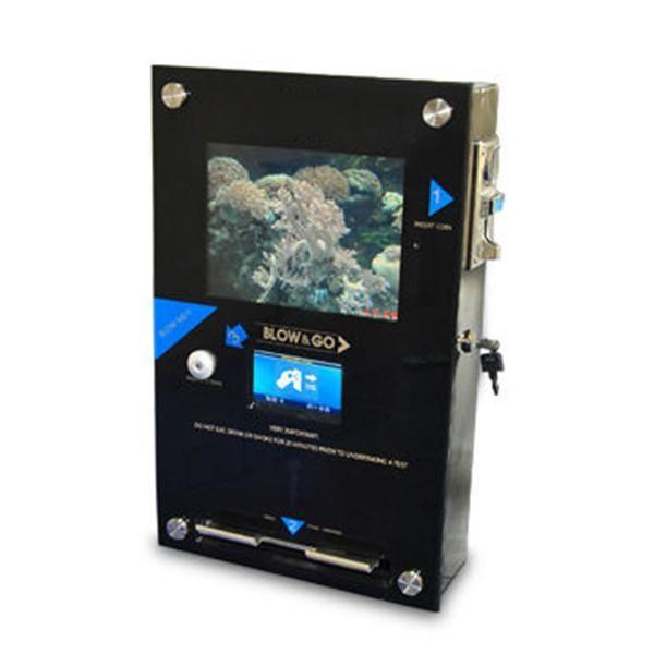 Quality Coin-operated Breathalyzer with Fuel Cell Sensor, Designed with LCD Advertising Player Bre for sale
