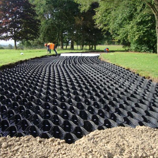 Quality Ground Enhancement Cellular System Geocell Gravel Stabilizer Mat for sale