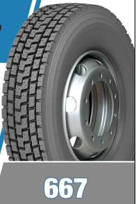 Quality 667 high quality TBR truck tire for sale
