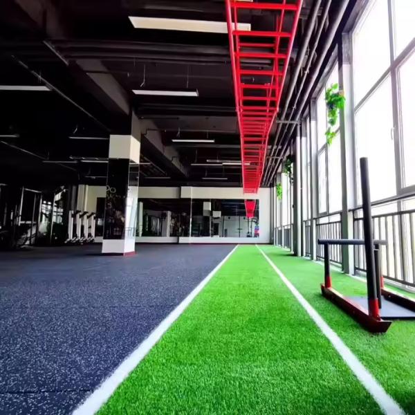 Heavy-Duty Sport Floor Tiles – Anti-Slip Long-Lasting for Industrial/ Gym/ Workshop Flooring 24