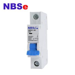 China NBSe NBX1 Series 6kA, 1P 20A Miniature Circuit Breaker on sale