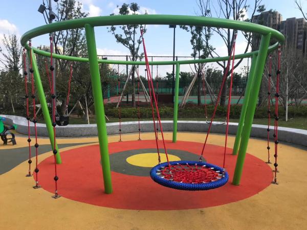 Quality 100cm Kids Nest Swing Spider Web Tree Swing Playground Swing Seat for sale