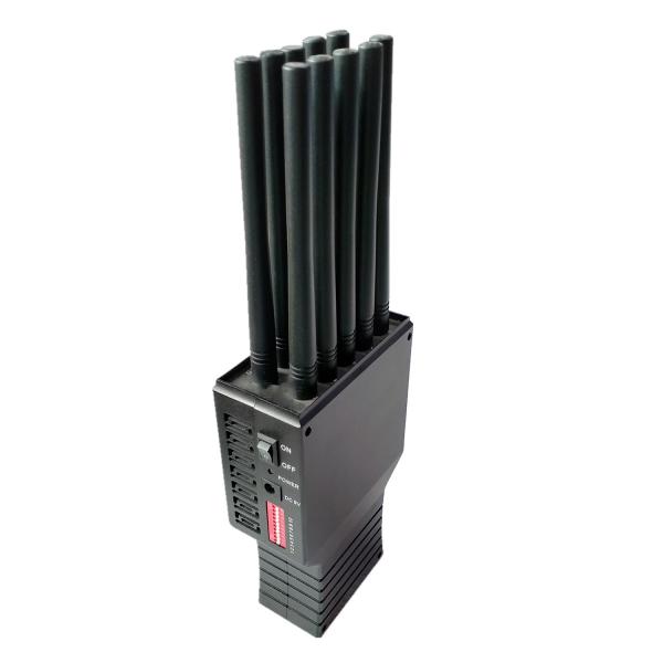 WiFi GPS Portable Cell Phone Scrambler Handheld Remote Control