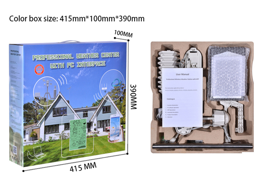 Lightweight Wind Direction And Speed Sensor For Solar Powered WIFI Weather Station