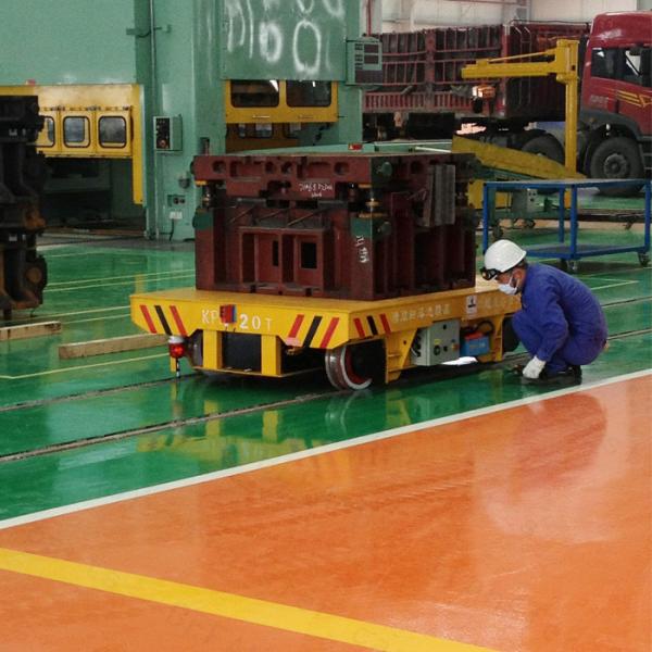 Quality Injection Mould Battery Transfer Cart 0 - 20m / Min Running Speed Long Warranty for sale