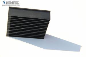 Buy cheap Black / Clear Anodizing Aluminum Extrusion Profiles Electrophoretic Coated product