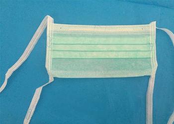 Quality Custom 3 Ply Non Woven Face Mask , Sterile Disposable Earloop Face Mask for sale