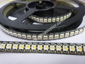 China black pcb dc5v individual control dmx rgbw led strip on sale