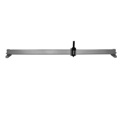 Quality 40 Degree Railway Track Gauge Measurement Corrugation Ruler 1000mm Horizontal Range for sale