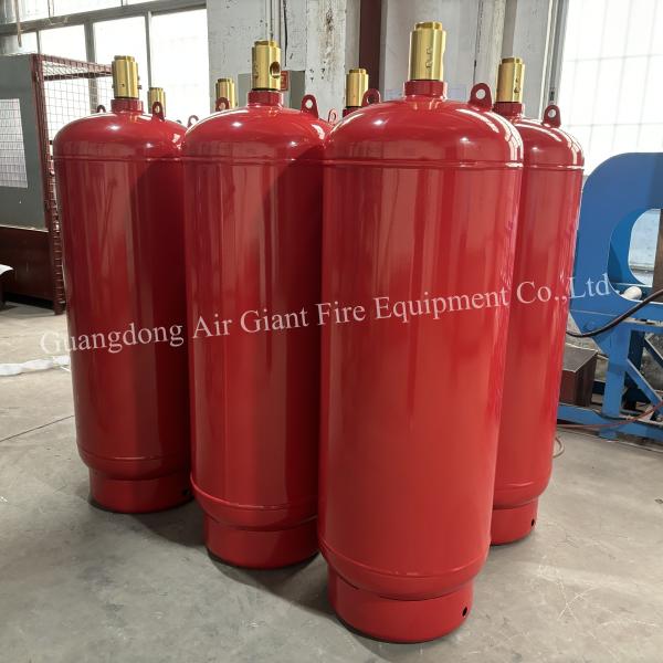 Quality Cylinder For Insulated FM200 Fire Extinguishing System Without Pollution Library for sale