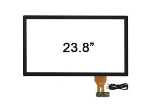 Buy cheap 23.8 Inch Touchscreen Sensor With Front Glass For 1920x1080 TFT-LCD product