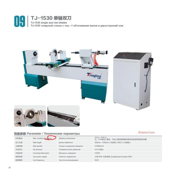 Quality Factory sales automatic wood turning lathe and carving lathe for sale