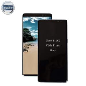 China Black Mobile Phone LCD Screen For Samsung Note 8 Lcd Assembly Replacement on sale
