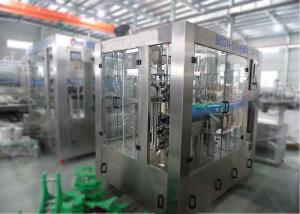 China Carbonated Drink Bottle Filling Capping And Labeling Machine , Automatic Water Filling And Capping Machine on sale