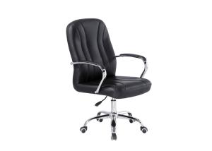 Buy cheap Dovetail Stylish Swivel 46cm Office Chair With Chrome Base product