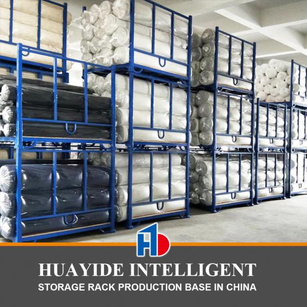 A19: Foldable Stacking rack Demountable Stacking rack for Canvas Textile Rolls