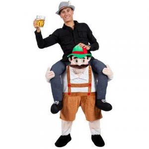 China Adult Ride On Stag Mascot  Animal Mascot Costumes Bavarian Oktoberfest on sale