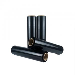 Buy cheap Black LLDPE Pallet Stretch Wrap Film 30cm 60cm product
