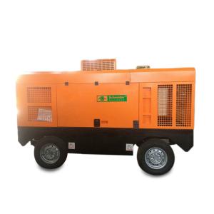 China Mining Diesel Engine Driven Portable Air Compressor 4300mm * 2000mm * 2800mm on sale