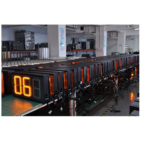 8.888 8.889 10 Control 7 Segment Digit Display LED Gas Sign For Petrol Station
